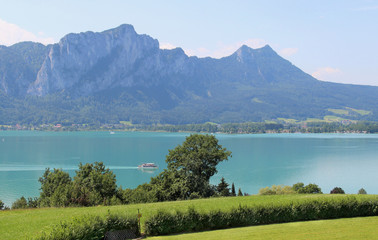 Amazing view of Mondsee, Austria