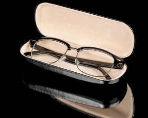 Just a simple pair of bifocal eye glasses