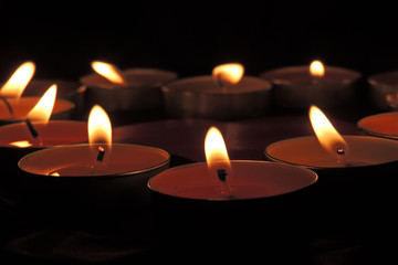 Background with candles