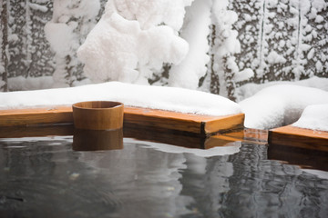 Japan hot spring