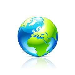 Globe. Vector Illustration