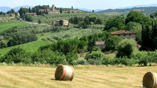 Campagne italienne en toscane