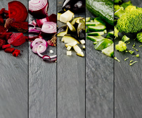 Vegetable Mix Stripes