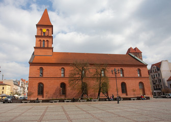 Dawny zbór ewangelicki św. Trójcy na Nowym Rynku, Toruń, Polska, Church of the Holy Trinity in Torun,Poland 