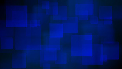 Blue abstract background of blurry squares