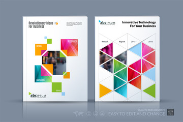Business vector. Brochure template layout, cover modern design a