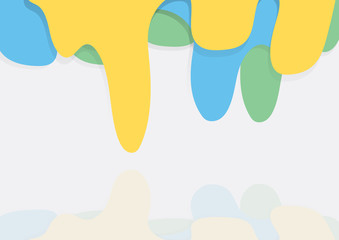color drop background, vector illustration