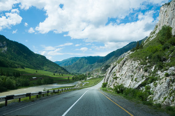 Road in the mountains