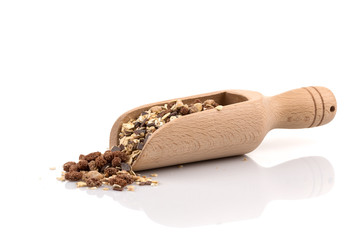 Healthy oat granola muesli cereals