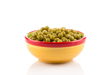 Marinated green peas