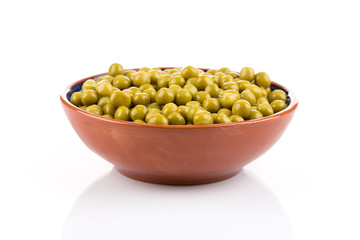 Marinated green peas