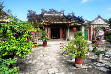 Fototapeta na wymiar Temple in Hoi An
