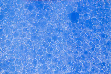 Water bubbles abstract colorful background