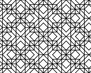 Vector seamless geometric pattern