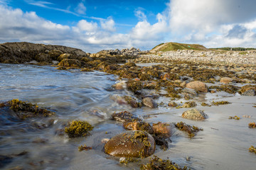 Rocky barren coastlines 