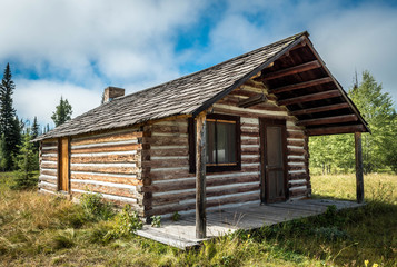 Log Homestead in Montana 