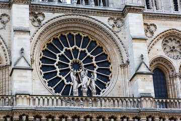 Notre Dame rose window