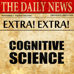 cognitive science, newspaper article text