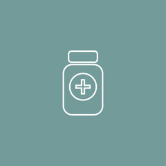 medicine icon illustration