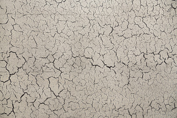 white craquelure surface