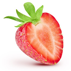 Strawberry isolated on white