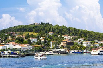 Fototapeta na wymiar Princess Islands in Marmara Sea,Turkey.