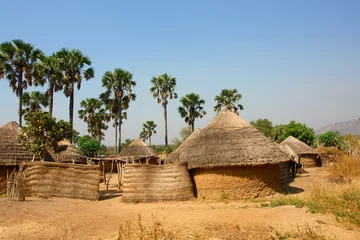 Foto auf Acrylglas Traditional village in Cameroon   © robnaw