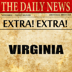  virginia, newspaper article text