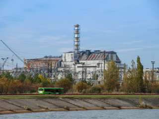 Fototapeta na wymiar Chernobyl Nuclear Power Station in Ukraine, 2016