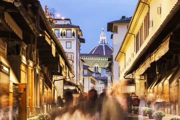 Fotobehang Ponte Vecchio Ponte Vecchio in Florence
