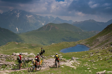 Fototapeta premium Lagorai Mountain. Trentino Alto Adige. Italy, Forcella Valsorda