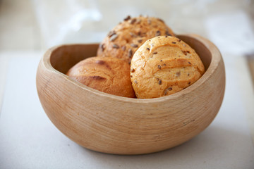 various bread buns
