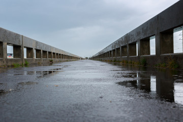 Old wet bridge eight miles road Bahia Honda Park Key West Miami