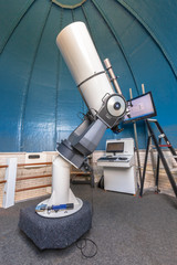 Obraz premium Public observatory telescope