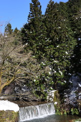 Snow scene of Kyoto Japan