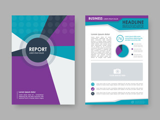 Cover design annual report,vector template brochures