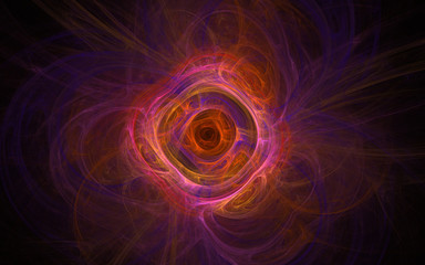 cosmic eye fractal background