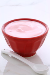 Berries french style yogurt