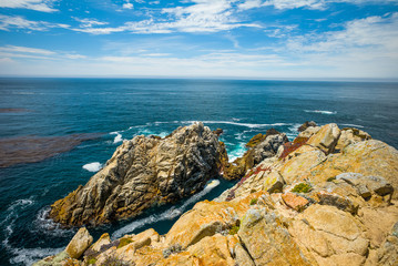 Monterey California.  Point Lobos National Park.  Pinnacle Point.