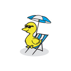 duck vector illustration