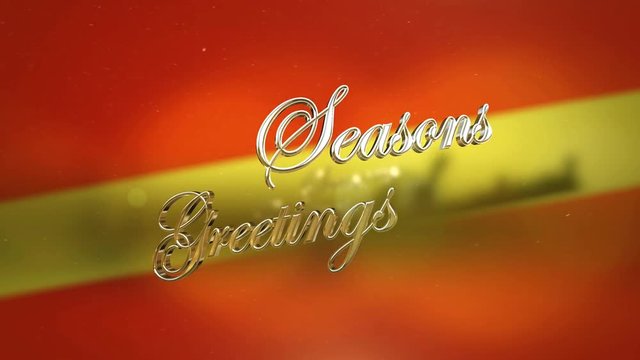 .Classic seasons greetings holiday for use to send a happy message to any audience.