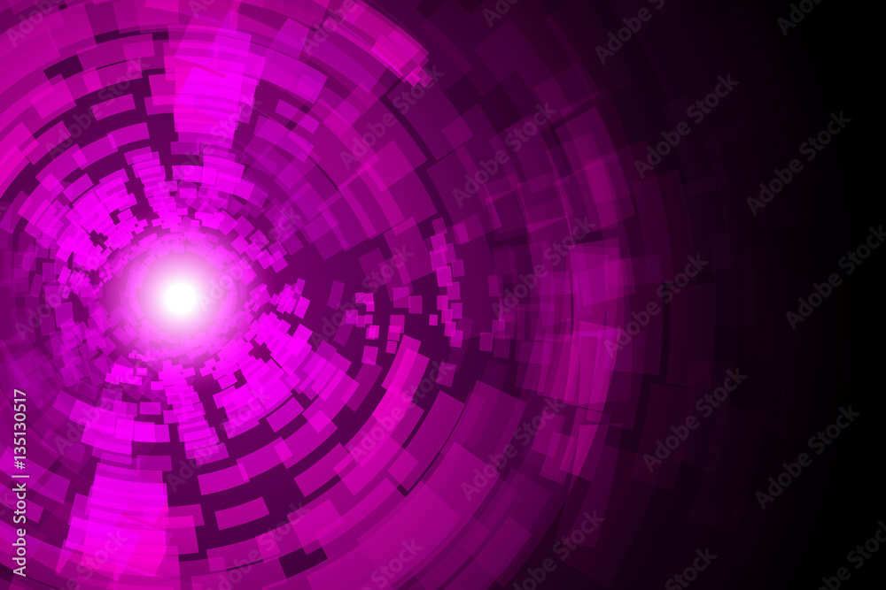 Sticker violet light background