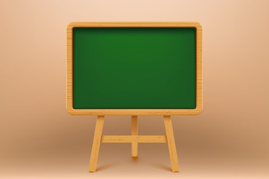 green wooden blackboard