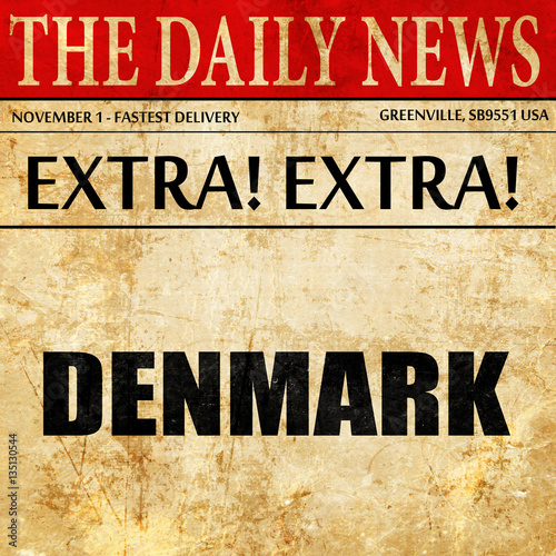 "denmark, newspaper article text" Fotos de archivo e ...