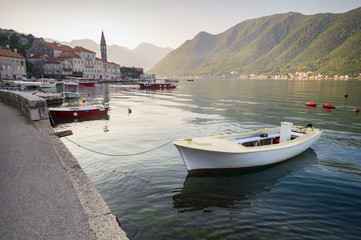 Fototapeta premium Bay of Kotor, Perast, Montenegro