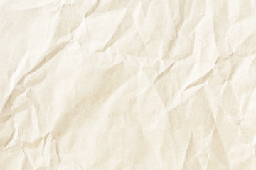 Crumpled brown paper texture