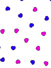 Color background for Saint Valentine holiday, high definition design