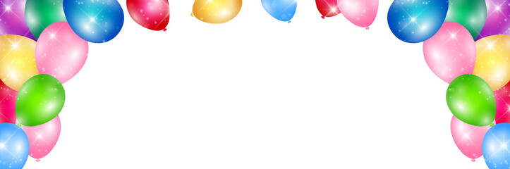 風船　カラフル　空　背景