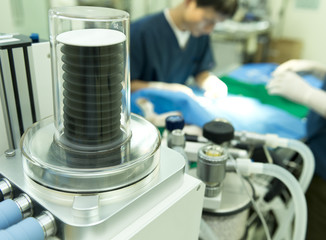 Automatic respiratory controller in the veterinary clinic