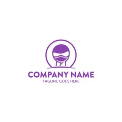 Ninja Mascot Logo